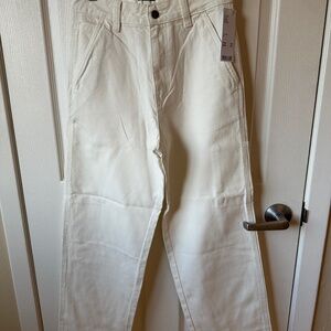 Dickies white pants size 6